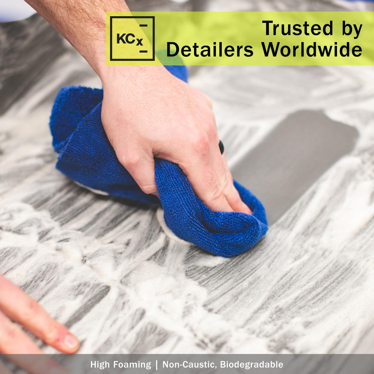 KOCHCHEMIE Green Star cleaning a workshop floor to lift dirt and restore surface safety