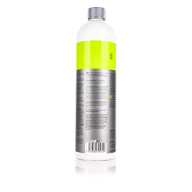 KOCHCHEMIE Mzr applied as foam on car panel demonstrating strong degreasing action and coverage