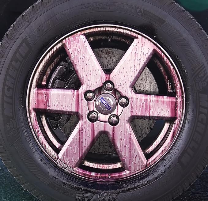 KOCHCHEMIE clean wheel after rinse showing preserved paint finish