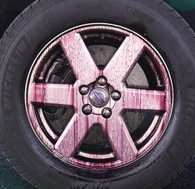KOCHCHEMIE clean wheel after rinse showing preserved paint finish