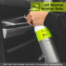 KOCHCHEMIE ingredient label detail highlighting neutral formula and material-safe benefit