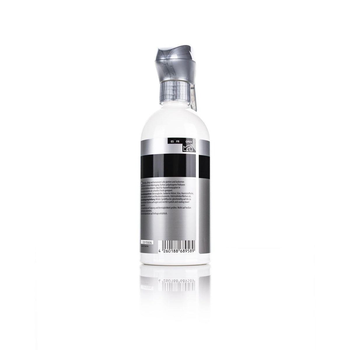 KOCHCHEMIE product label close-up highlighting ingredients and clarity benefit