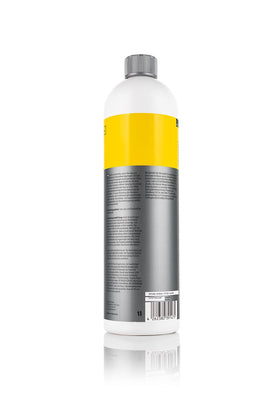KOCHCHEMIE label close-up displaying usage instructions and benefits