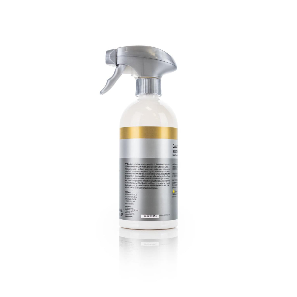 KOCHCHEMIE bottle front view showing ready-to-use spray for fast shine