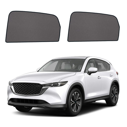KOCZIL front view of rear side shade showing fit and coverage benefit