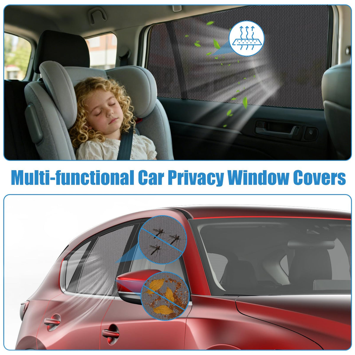 KOCZIL adhesive buckle securing shade on non-metal surfaces for stability