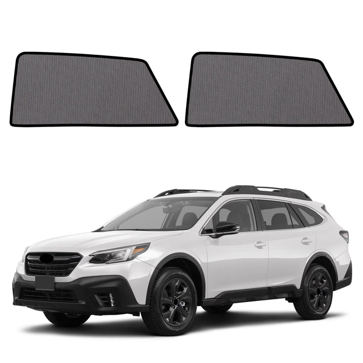 KOCZIL rear window front view showing perfect fit and sun protection