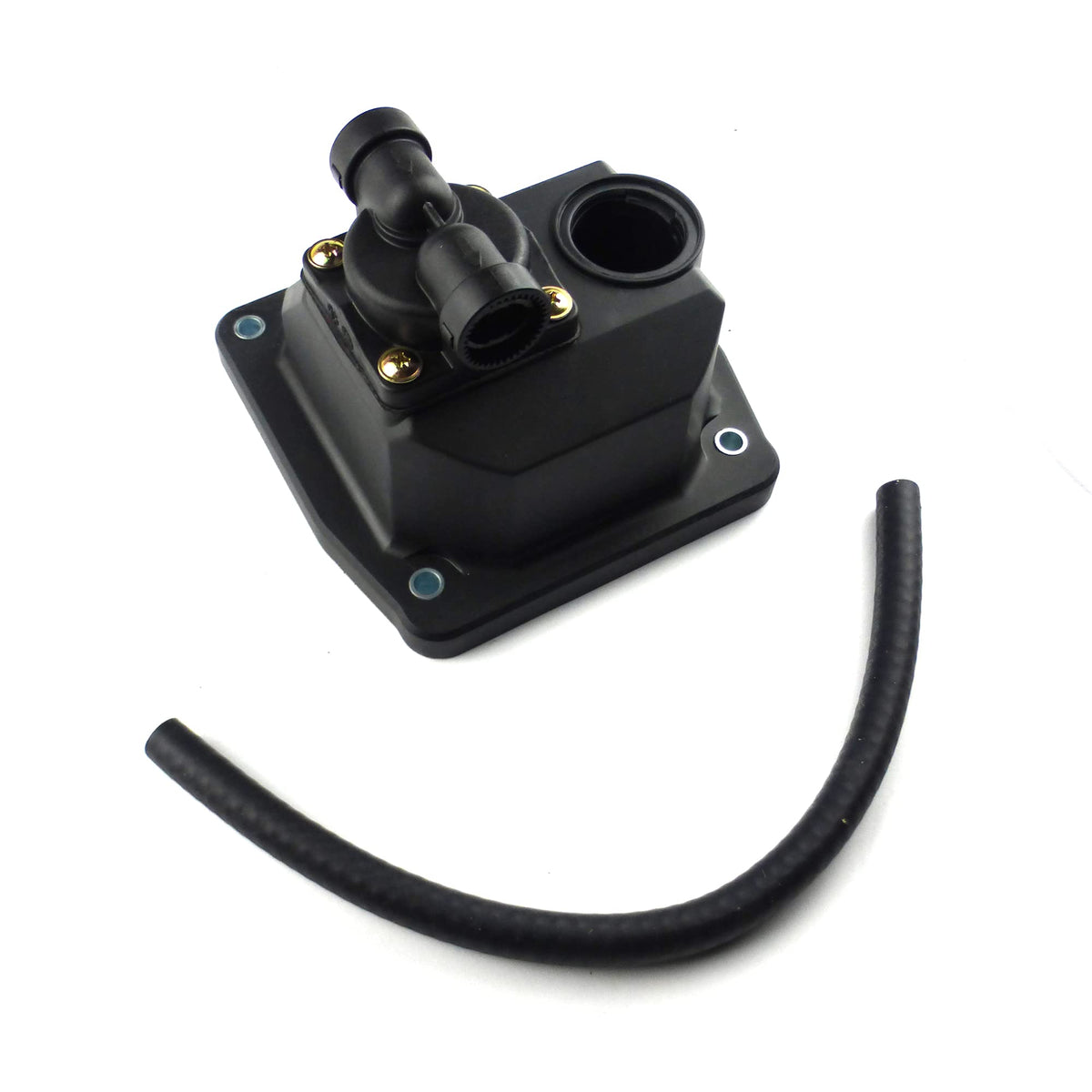 Kohler kit installed on engine for size comparison demonstrating exact replacement