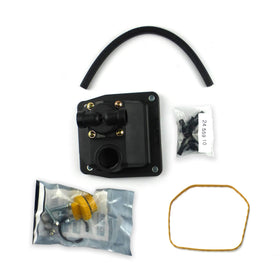 Kohler packaging with part number label confirming genuine OEM authenticity