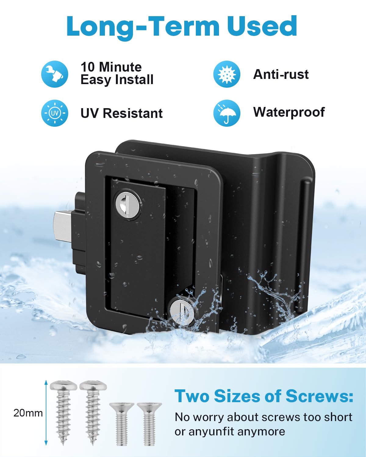 Kohree backside assembly showing engineering-plastic internals for corrosion resistance