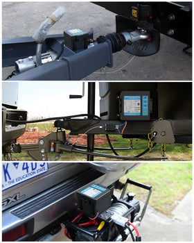 Kohree breakaway kit LED indicator closeup showing charge status for simple maintenance checks