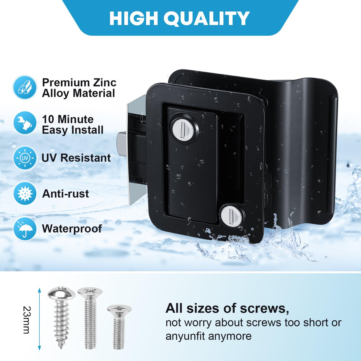 Kohree deadbolt mechanism detail highlighting stronger locking action