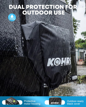 Kohree dual-wire connection detail ensuring quick, reliable installation