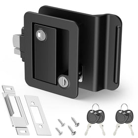 Kohree front-facing lock showing sleek black finish and durable build for longevity