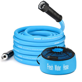 Kohree front packaging showing 25FT hose and features for safe drinking water