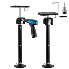 Kohree front view of both support jacks showing compact packaged pair and benefits