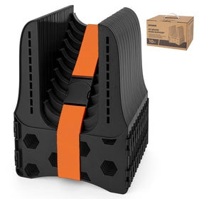 Kohree front packaging of 10FT sewer hose support showing product ready benefits