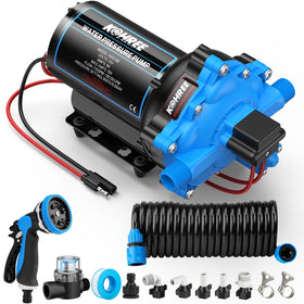 Kohree front view of pump kit showing complete components and quick setup benefit