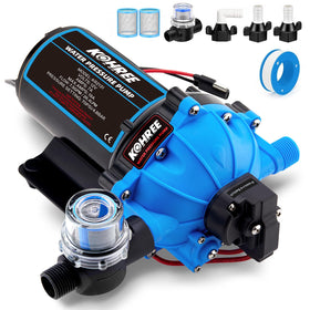 Kohree front view showing pump ports and compact layout, easy installation benefit