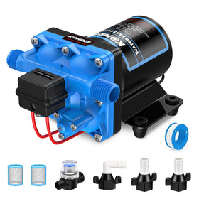 Kohree front view pump showing durable housing and mounting benefits