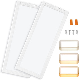 Kohree front view of panel light showing slim profile and high brightness benefit