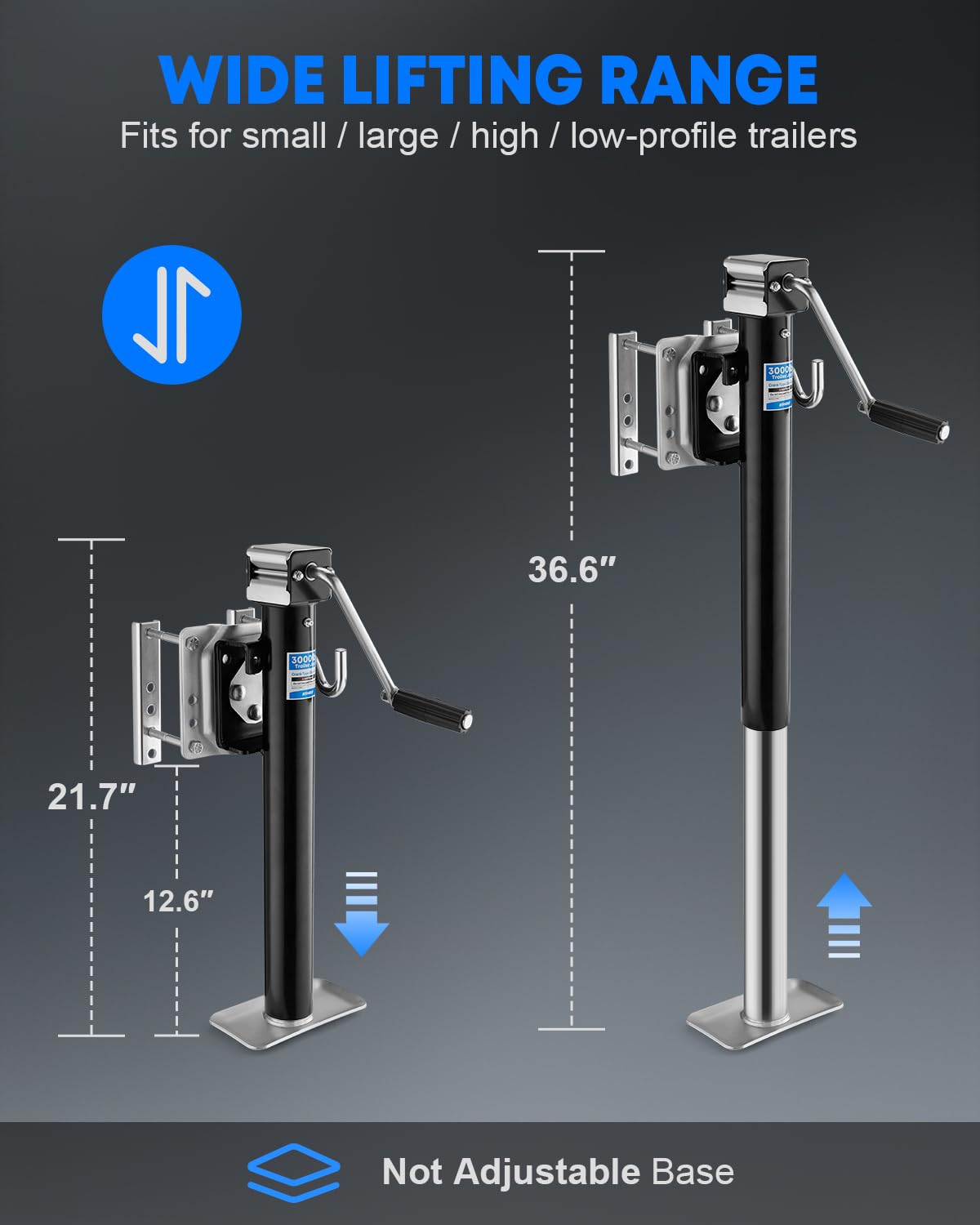 Kohree adjustable height scale demonstrating versatile lift range benefit