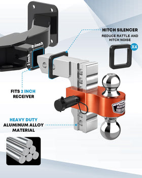 Kohree rubber silencer pad close-up absorbing vibration for reduced noise benefit