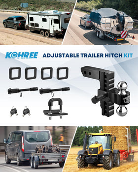 Kohree installed on truck side profile illustrating correct fit and road stability