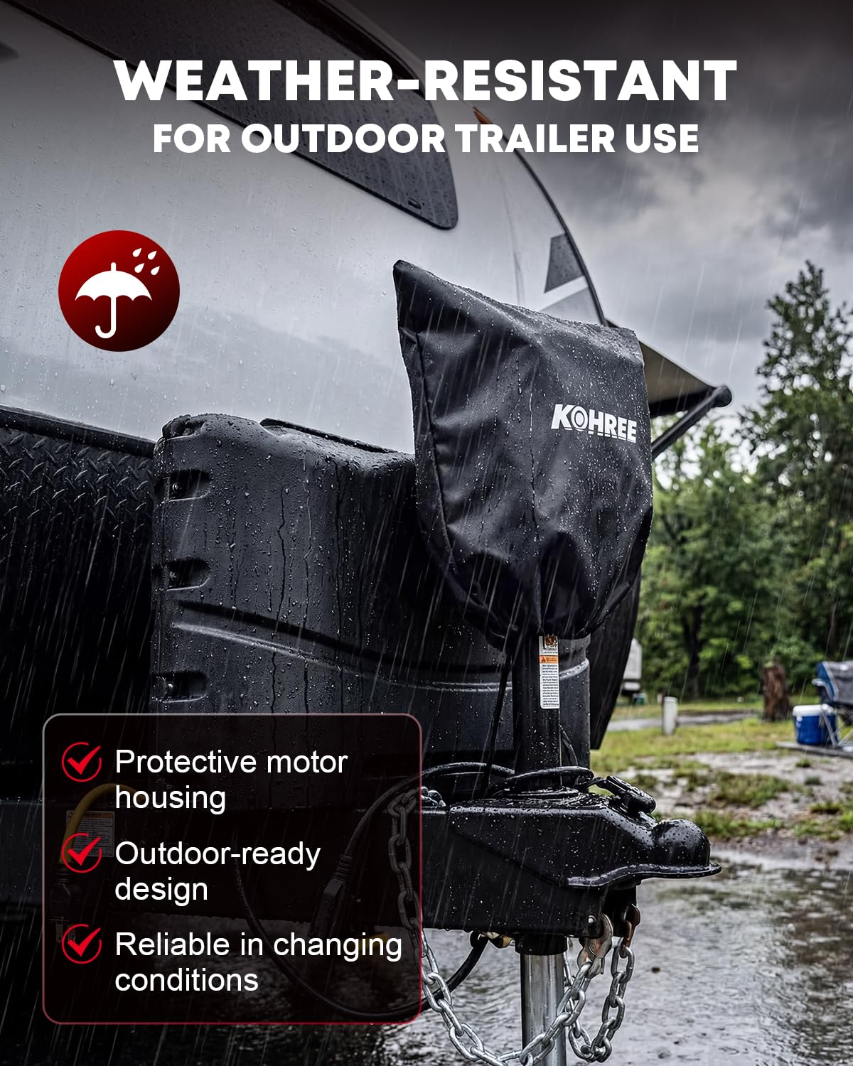 Kohree jack top-mounted level and extended lift showing accurate leveling benefit