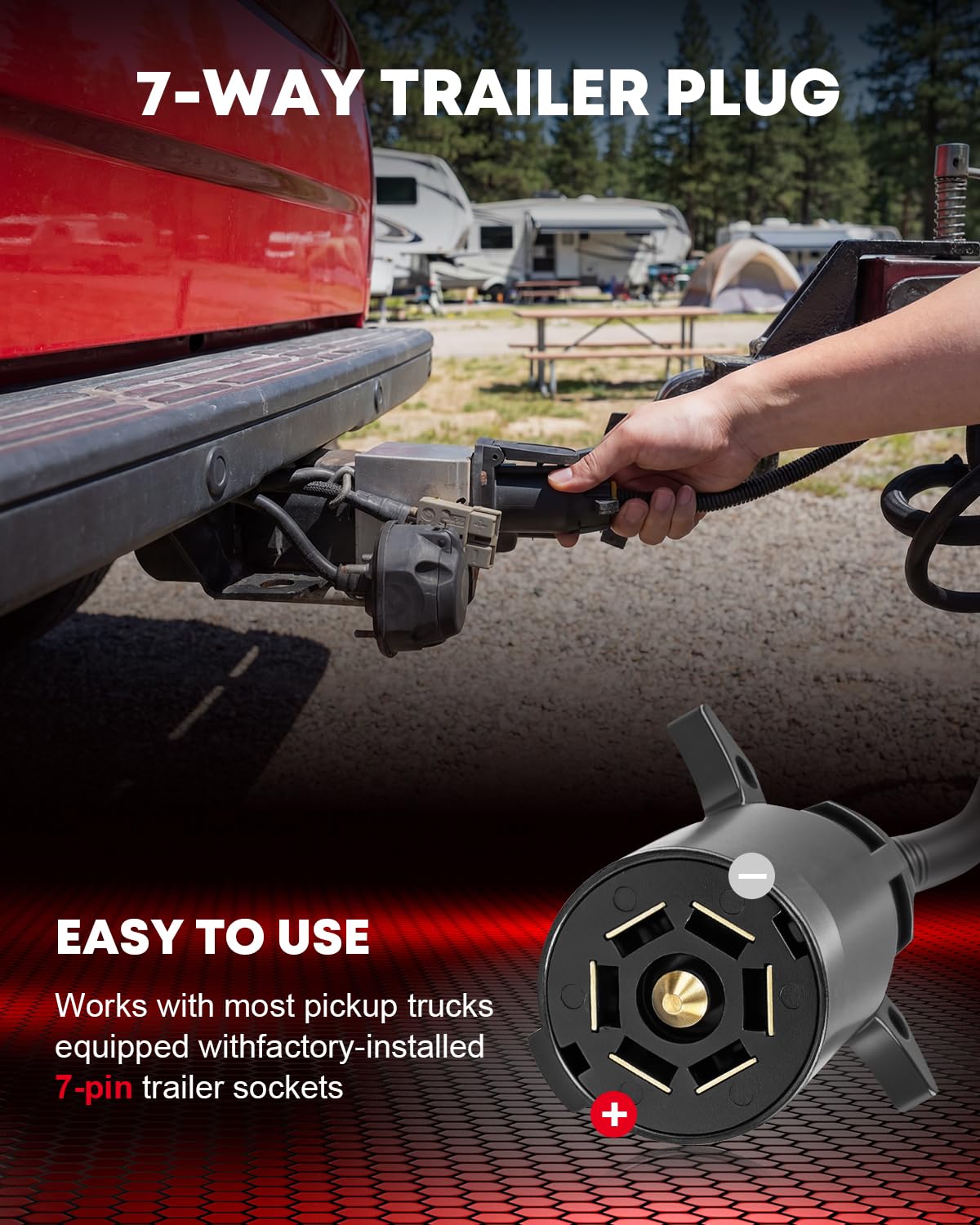 Kohree jack with weatherproof cover demonstrating protection against elements benefit