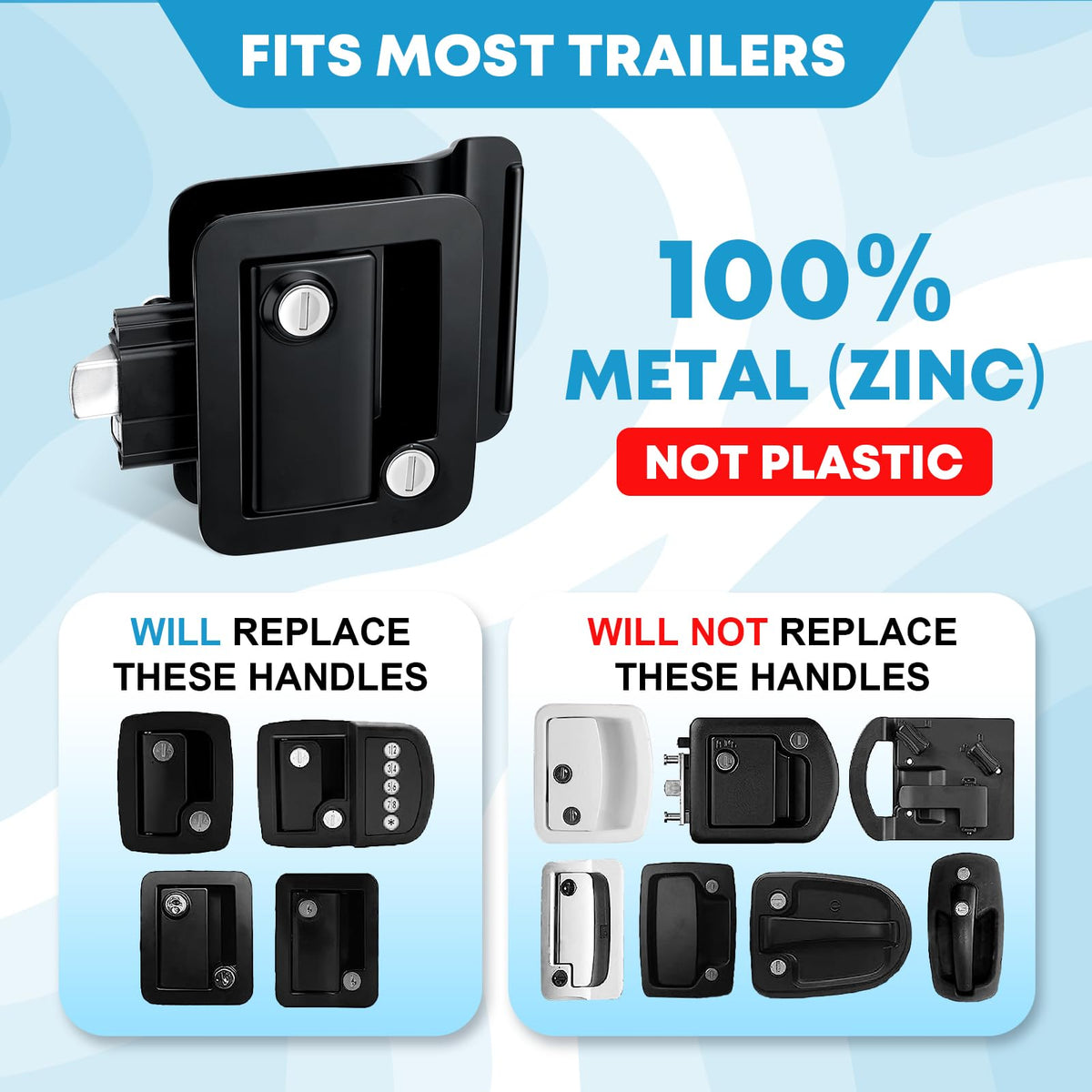 Kohree keys and screws layout with extras for easy installation