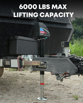 Kohree LED lights illuminating hitch area for safer nighttime hookups
