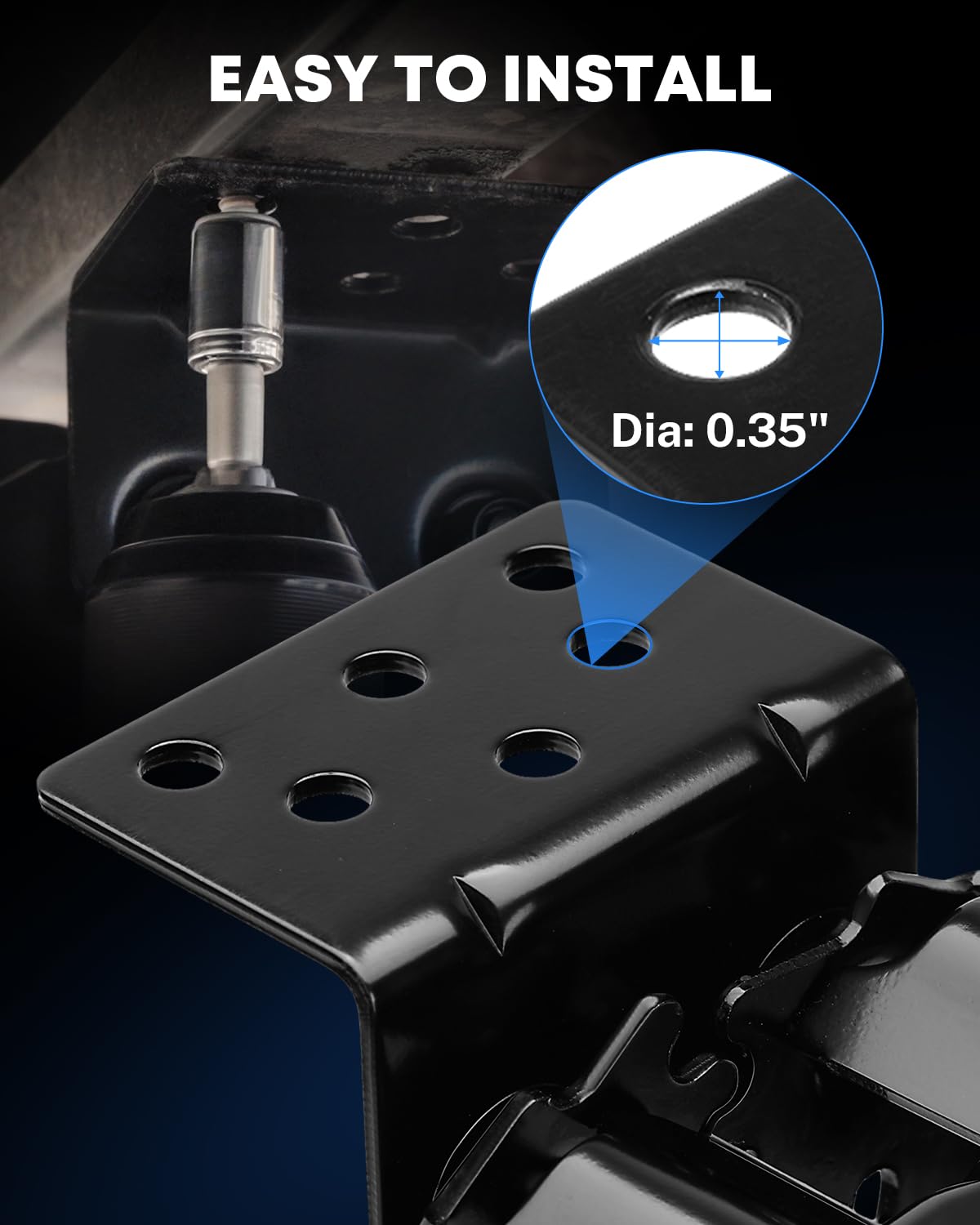 Kohree manual crank with drill adapter for faster, easier lifting