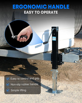 Kohree oversized foot plate on gravel providing stable load distribution