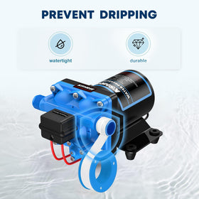 Kohree packaging and accessories including Teflon tape for leak prevention