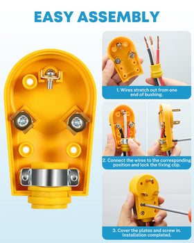Kohree ergonomic grips in hand for safer, easier plugging and unplugging