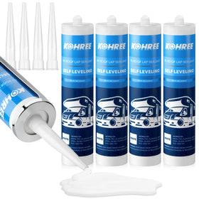 kohree front packaging showing four white sealant bottles and product info benefit: ready-to-use kit