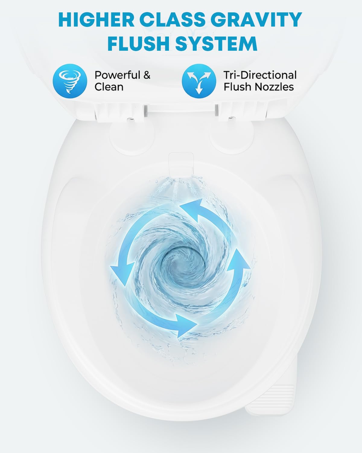 kohree toilet installed in an RV bathroom demonstrating space-friendly comfort