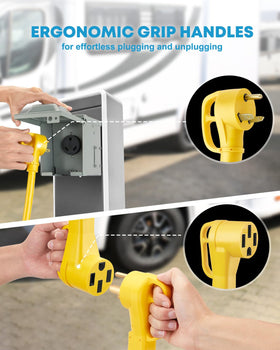 Kohree adapter held in hand showing compact size and portability