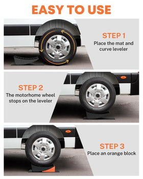 Kohree stacked blocks showing height options for precise leveling