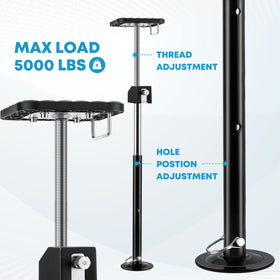 Kohree heavy-duty steel finish close-up showing corrosion-resistant durability
