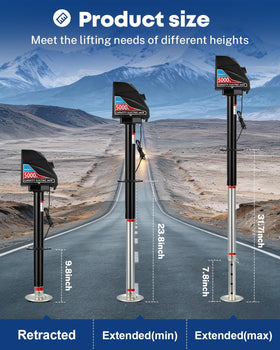 Kohree installed on trailer in campsite lifestyle shot demonstrating easy setup