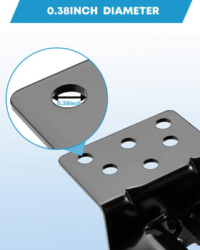 Kohree wide bow-tie base improving ground contact and preventing sinking
