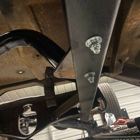 Kojem diagram labeling features to show mounting points and angle control benefit