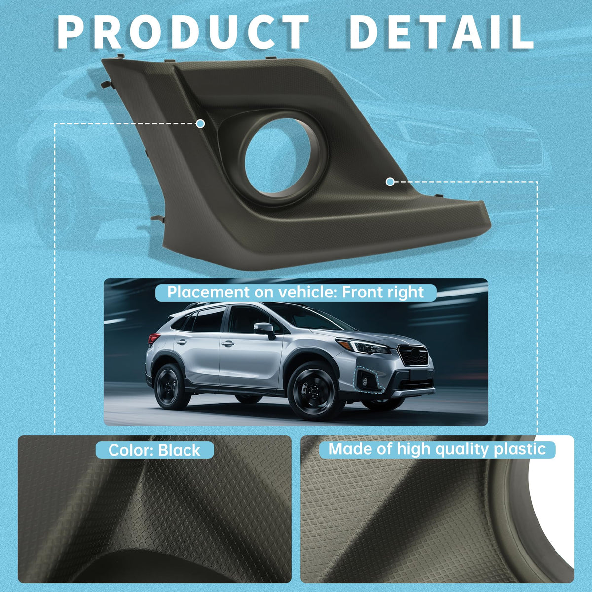 Kojem side profile highlighting mounting tabs for easier installation