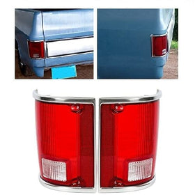 Kojem front view of paired tail light lenses showing fit and finish benefit