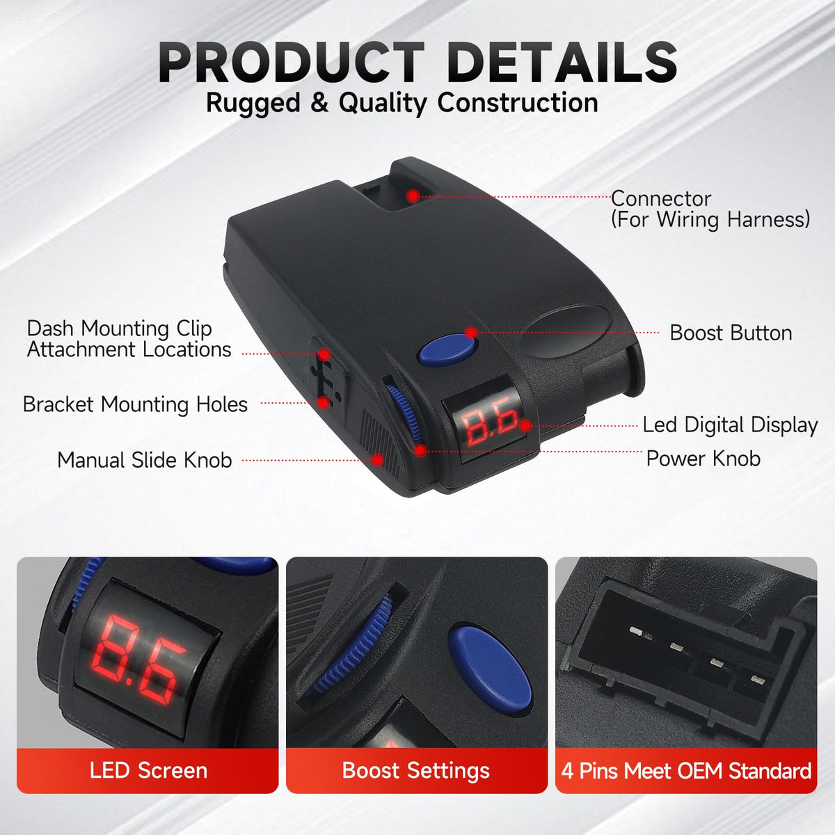 Kolasina 90160 quick-release and screw-in brackets for flexible mounting