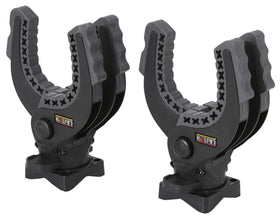 Kolpin Ratcheting Rhino Grip front view showing mounting base and grips for secure transport
