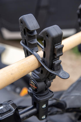 Kolpin Rhino Grip XL rubber over-mold close-up highlighting cushioning and grip benefit