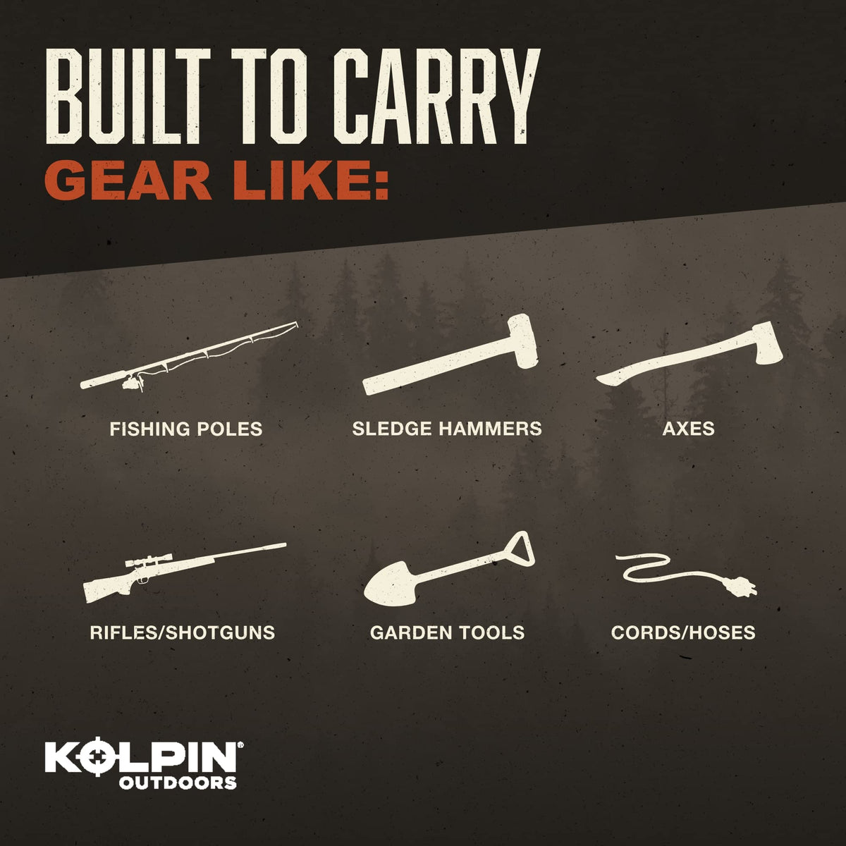 Kolpin Rhino Grip XLR thumb screw detail for 360-degree rotation and locked positioning